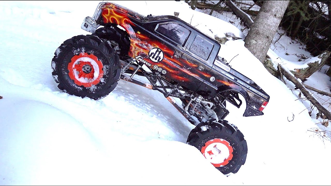 MUD-D SMT10 HH BL 3500kv 2.8 FLING KINGS on SNOW PATROL | RC ADVENTURES