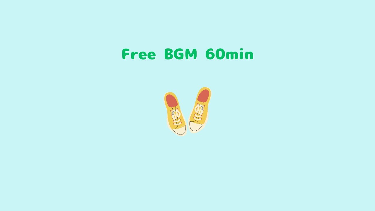 【フリーBGM/60分】おさんぽ🩵まったり/ポップ/かわいい/作業用/勉強用/配信用】