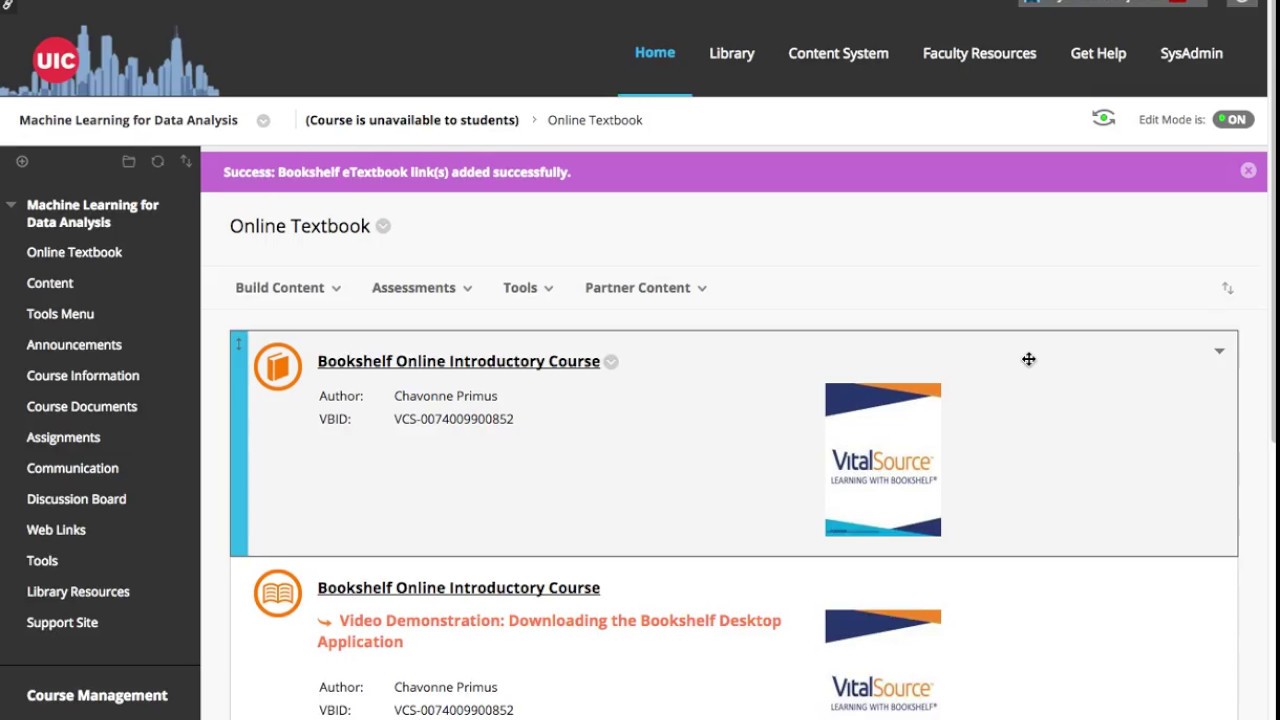VitalSource Bookshelf - Adopt an Online Textbook