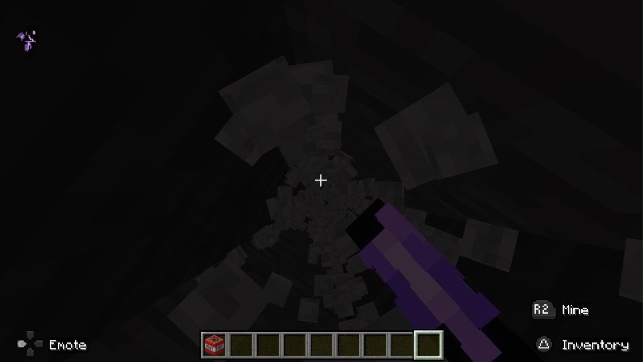 Tnt BLOWING UP a mountain