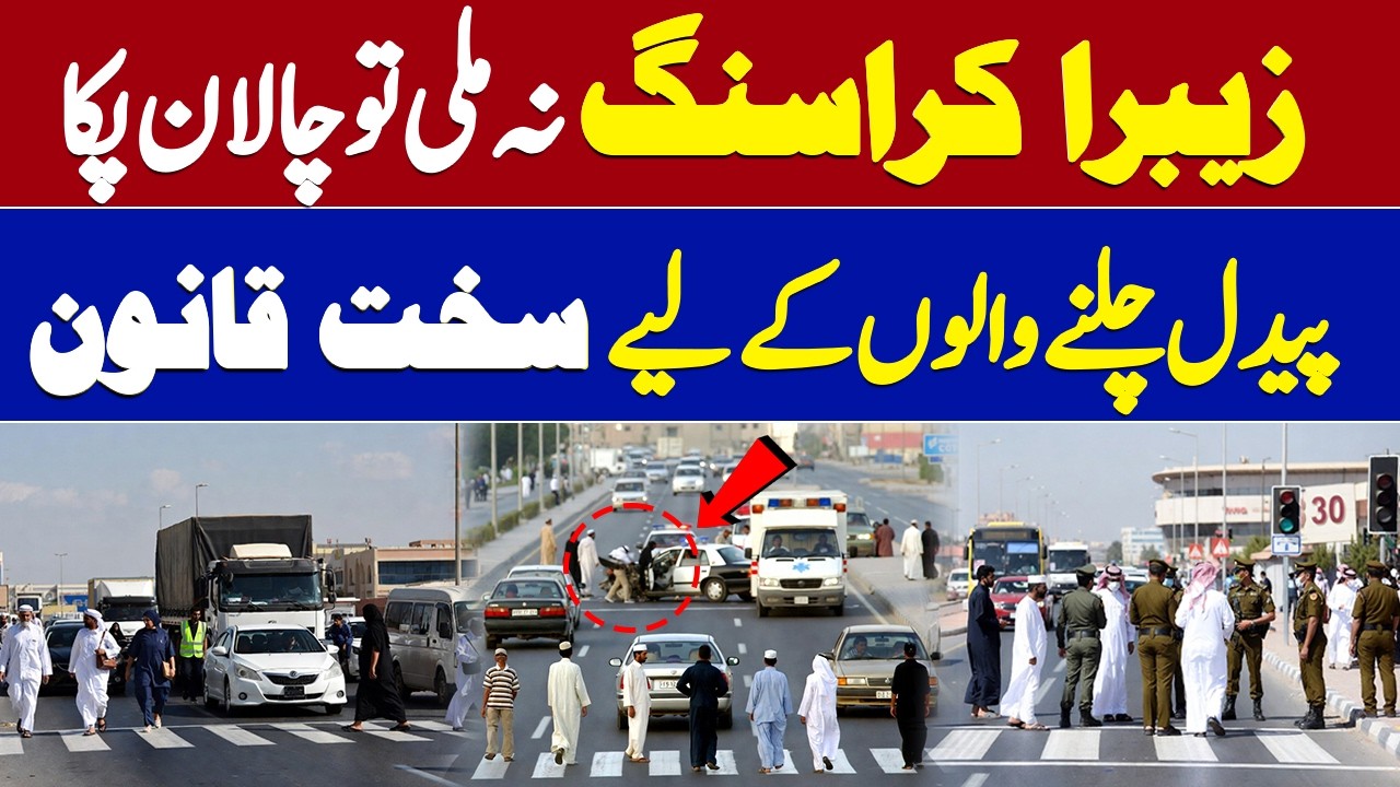 New Strict Traffic Laws for Pedestrians | Avoid Heavy Fines! | Use Zebra Crossings or Pay the Price