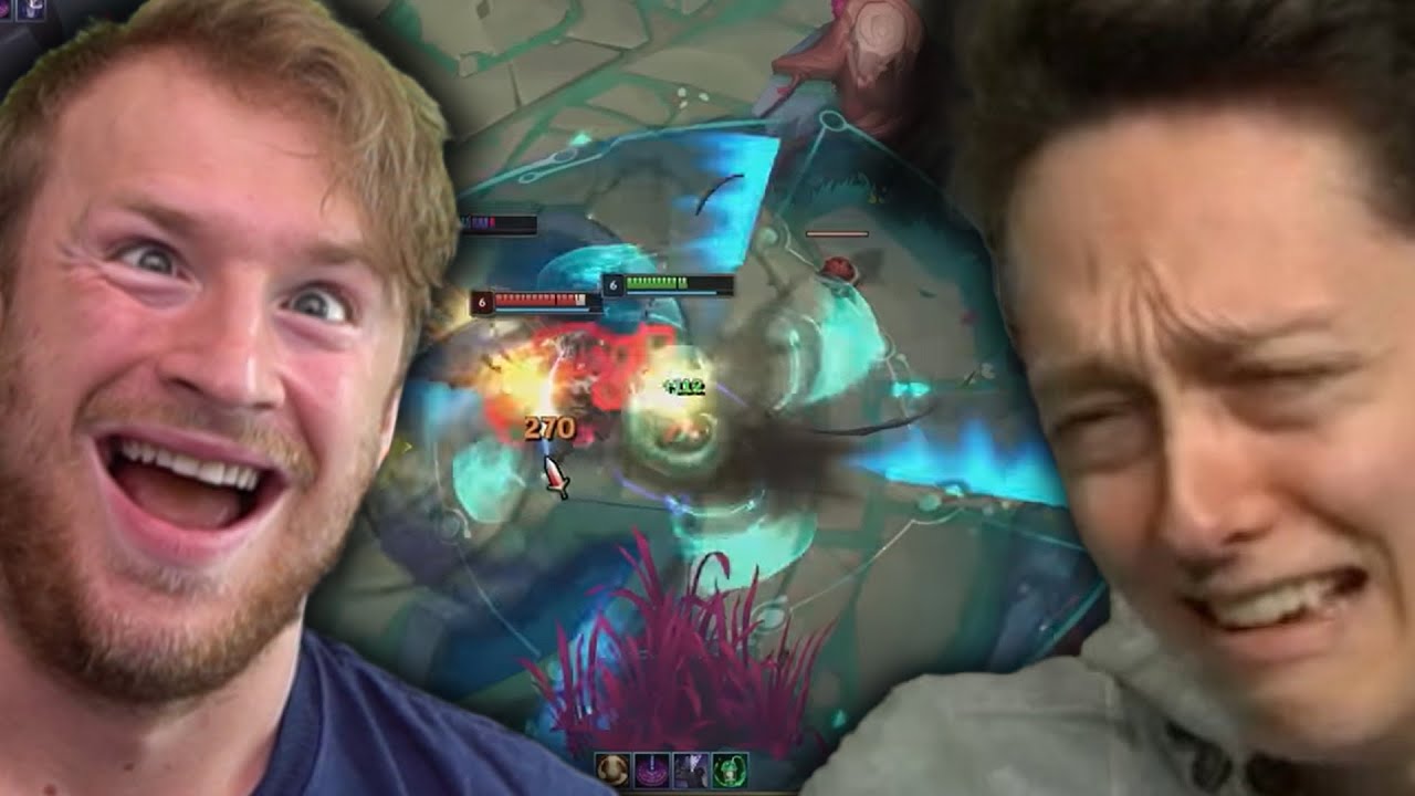 Tolkin und Maxim sind ein gutes Team | 2v2v2v2 League of Legends