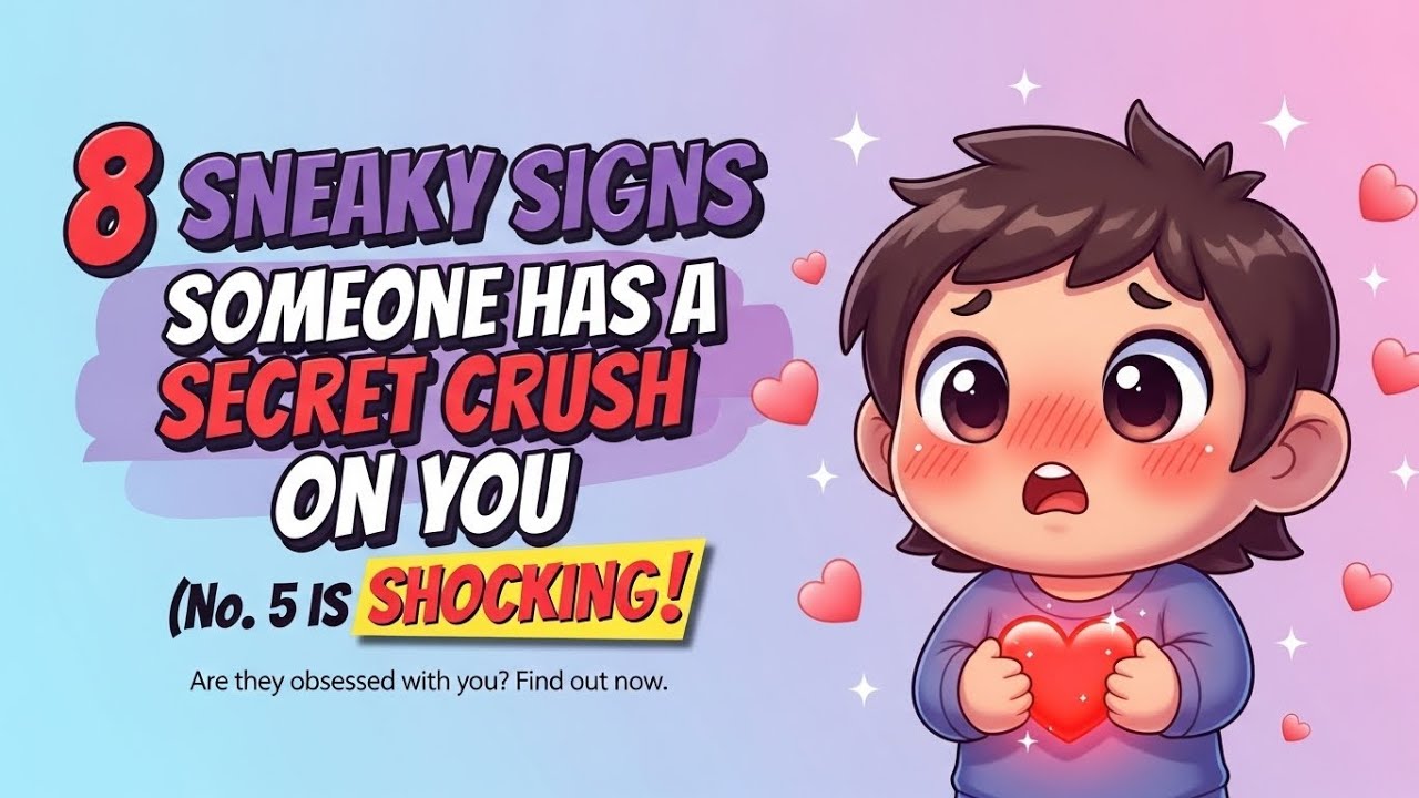 8 Sneaky Signs Your Crush is Secretly Obsessed With You (No. 5 is Shocking!)