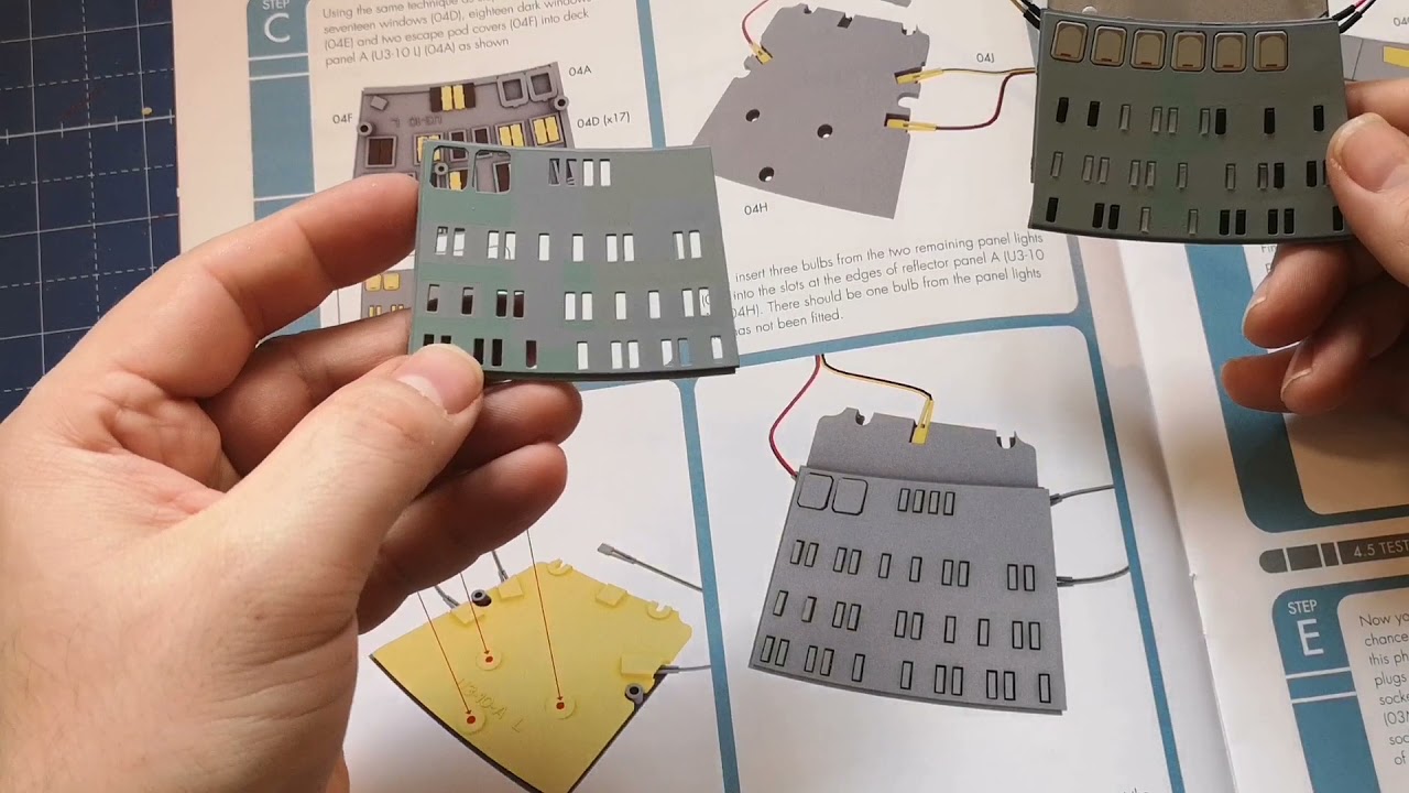 #eaglemoss Bau die Enterprise d Ausgabe 4