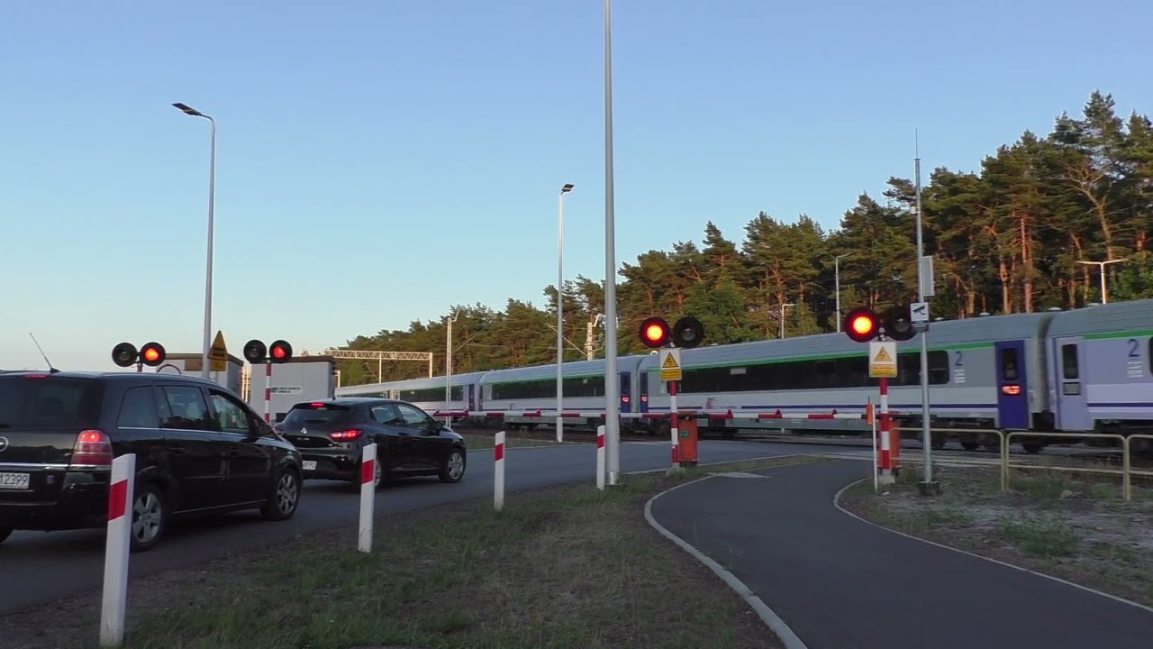 Przejazdy kolejowe Świnoujście #5 + #6 (PL) - 8.7.2023 / Railroad crossing