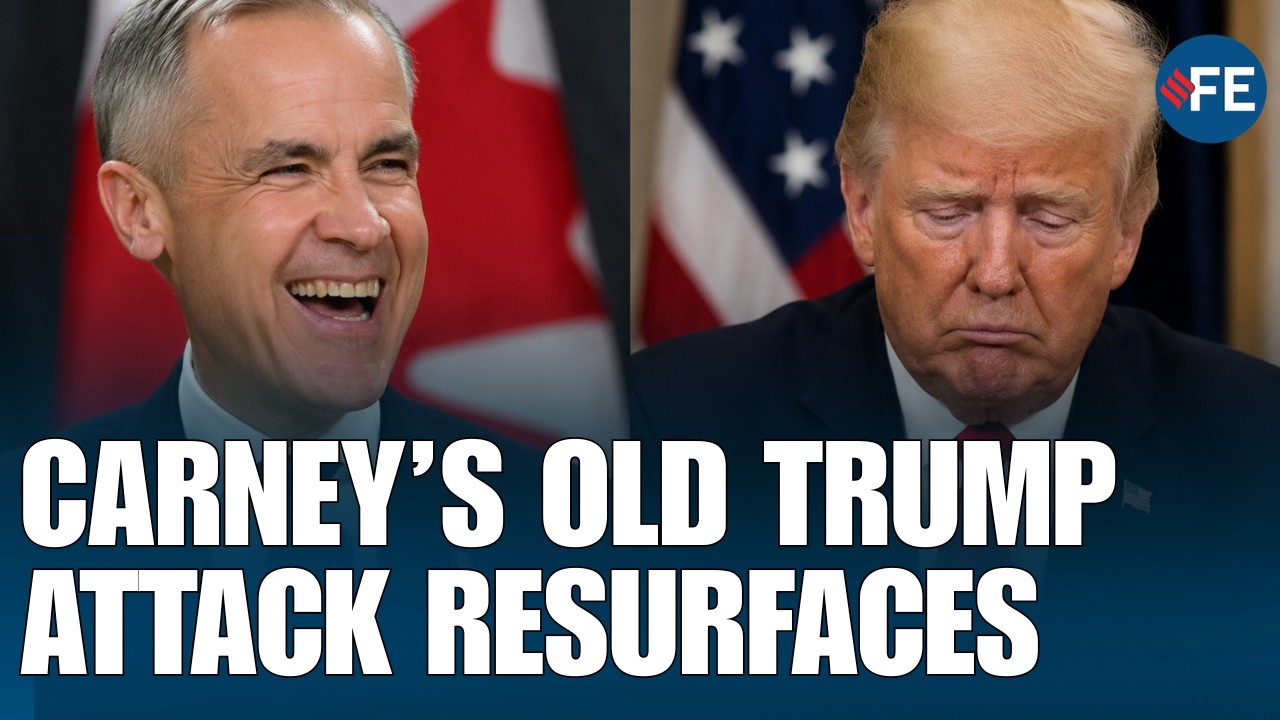 'A Nation So Strong...'  Trade War Explodes, Carney's Clip Attacking Trump's Tariffs Resurfaces