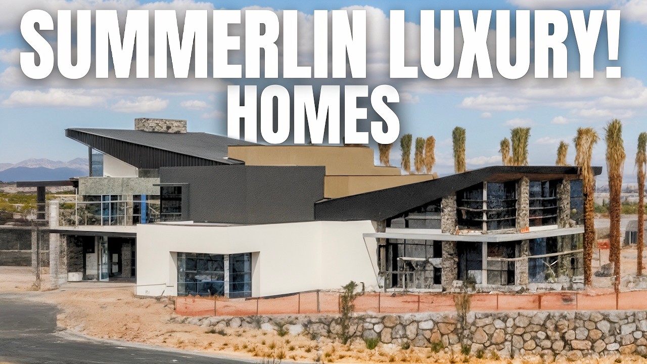 Modern Homes Ready Now in Summerlin Nevada #lasvegas #luxuryhome