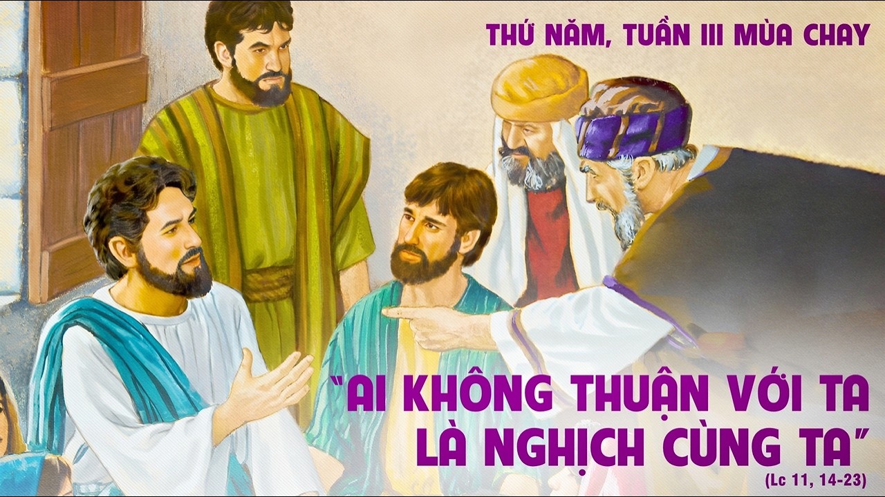 LỜI CHÚA NGÀY 12 -3 THỨ 5 TUẦN 3 MÙA CHAY .PM.CAO HUY HOÀNG, ĐỨC TRỌNG