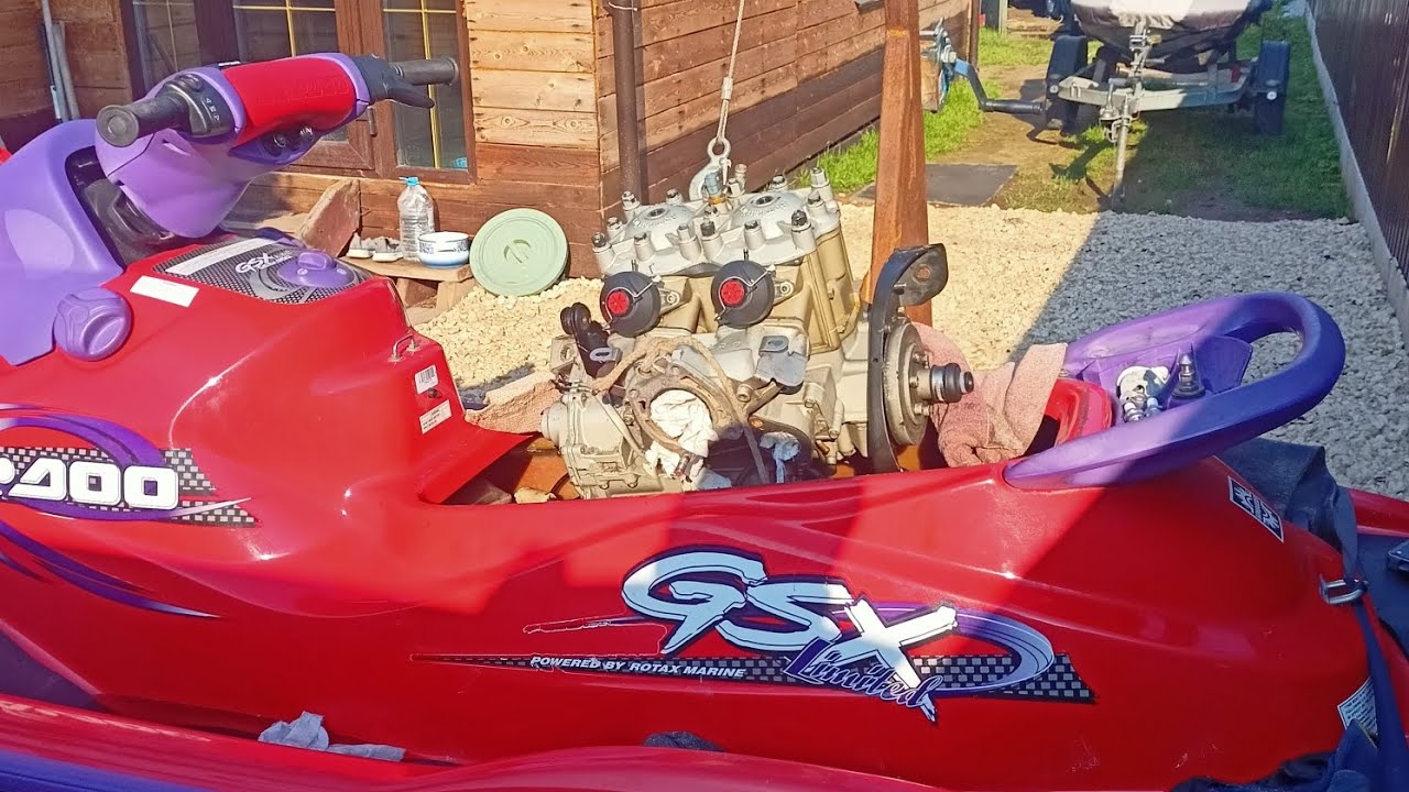 Замена поршневой Sea doo BRP gsx ltd rotax 951.