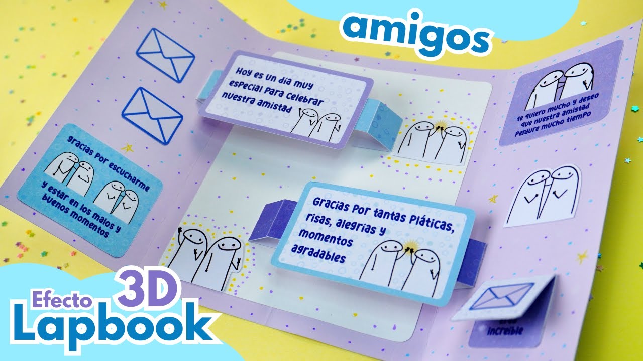 ⭐𝗟𝗔𝗣𝗕𝗢𝗢𝗸 de 𝗔𝗠𝗜𝗦𝗧𝗔𝗗 💝 𝗧𝗮𝗿𝗷𝗲𝘁𝗮 despegable para mi mejor amiga ó amigo