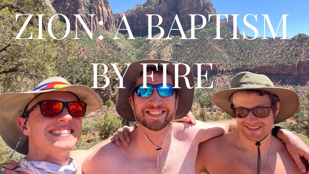 A Baptism by Fire: Hiking Zion in Extreme Heat [4K-UHD] [National Park, UTAH]