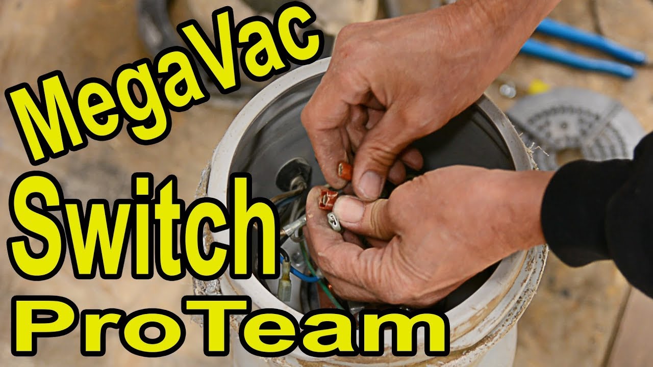 MegaVac ProTeam Switch BackPack Vacuum Repair How To | Wood Floor Machine