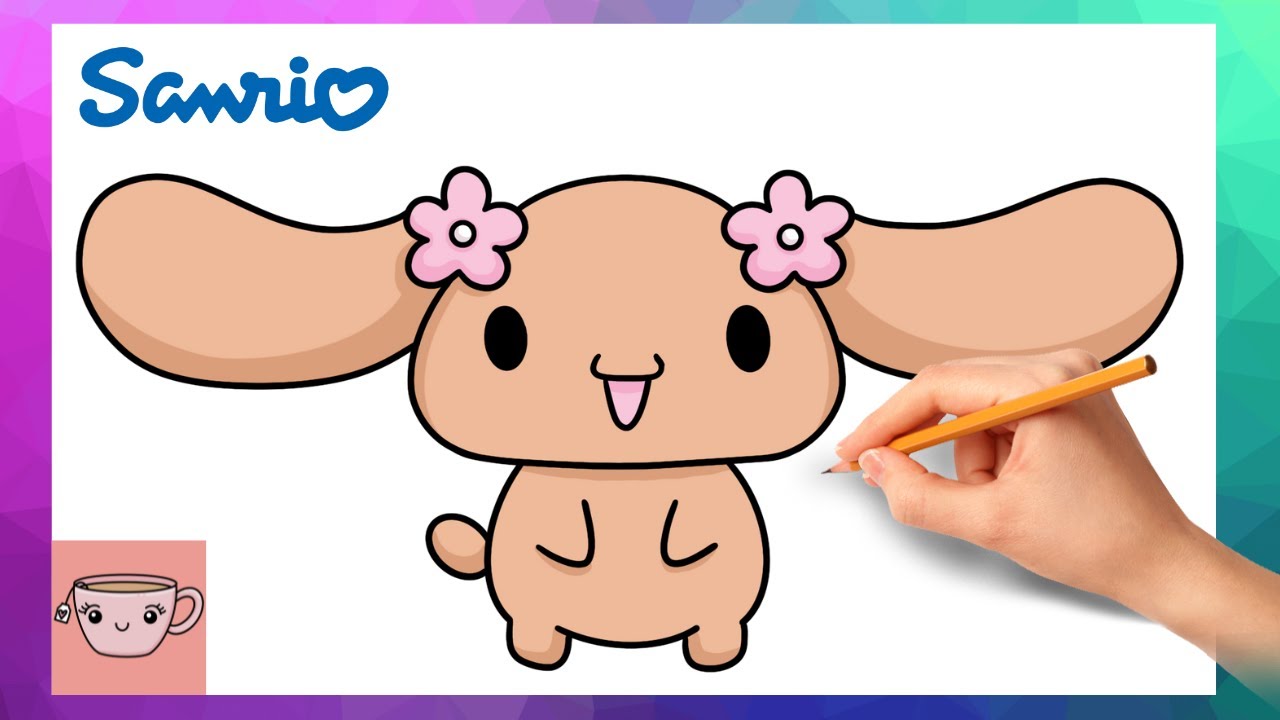 How To Draw Mocha | Sanrio Cinnamoroll | Cute Easy Drawing Tutorial