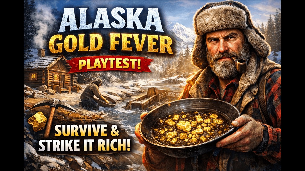 Alaska Gold Fever Playtesting #alaskagoldfever #playtesting