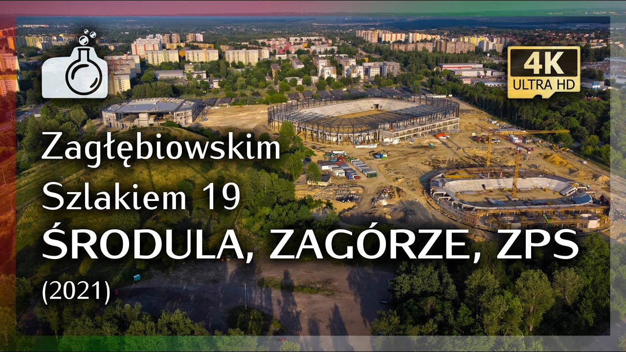 По тропе Домбровского бассейна 19: Сосновец Сродула, Загуж и  ZPS (Польша 🇵🇱, 2021)