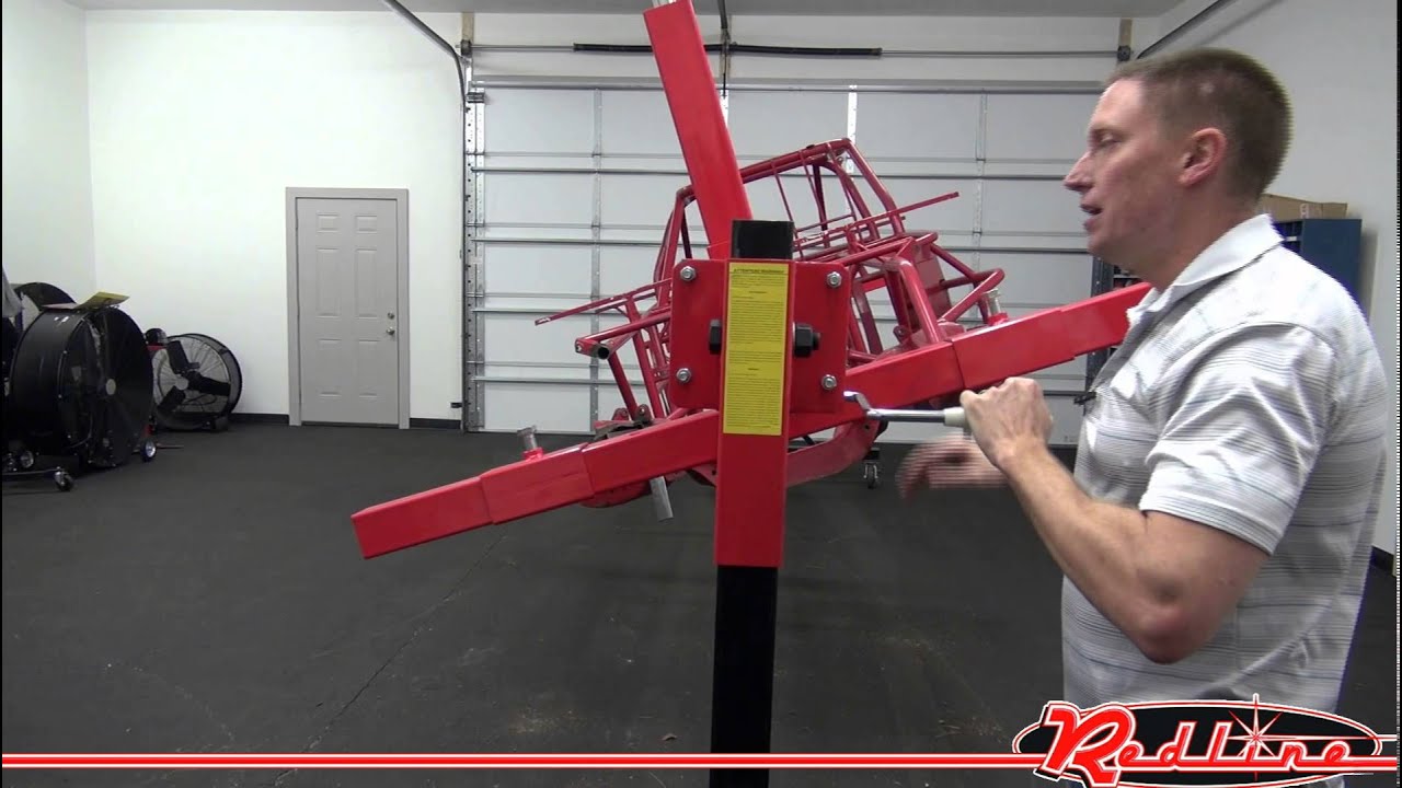 Redline RTS3000 Auto Rotisserie Restoration Classic Car Twirler