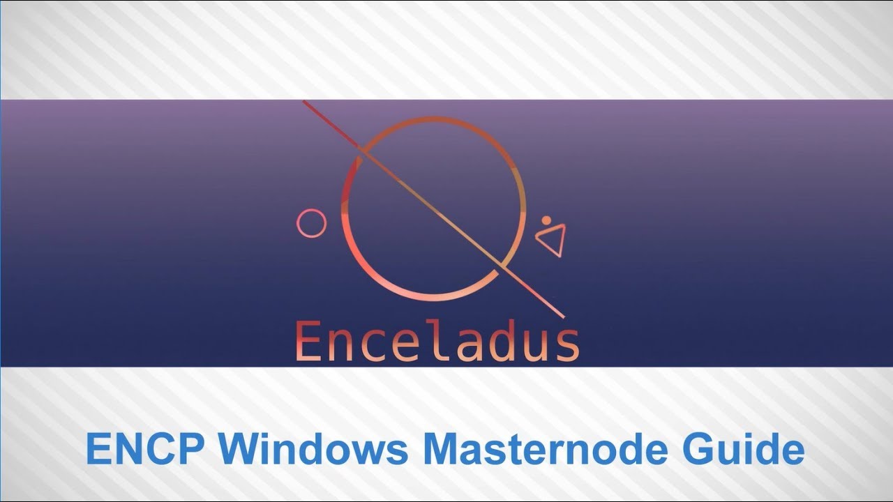 Enceladus Masternode Set up Guide