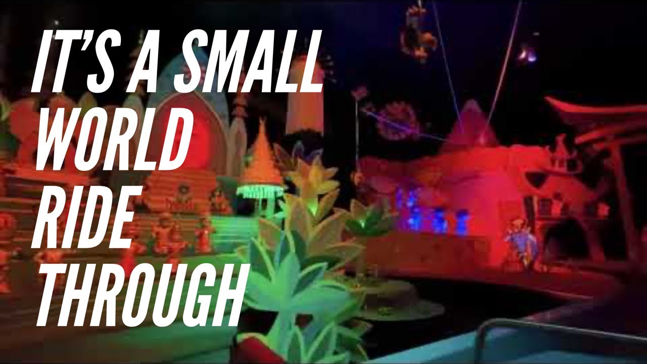 It’s A Small World 4K Disneyland 2019 Anaheim California Full Ride Along With HD