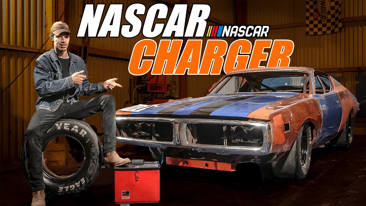 OLD NASCAR FIND! 1971 Dodge Charger Stock Car