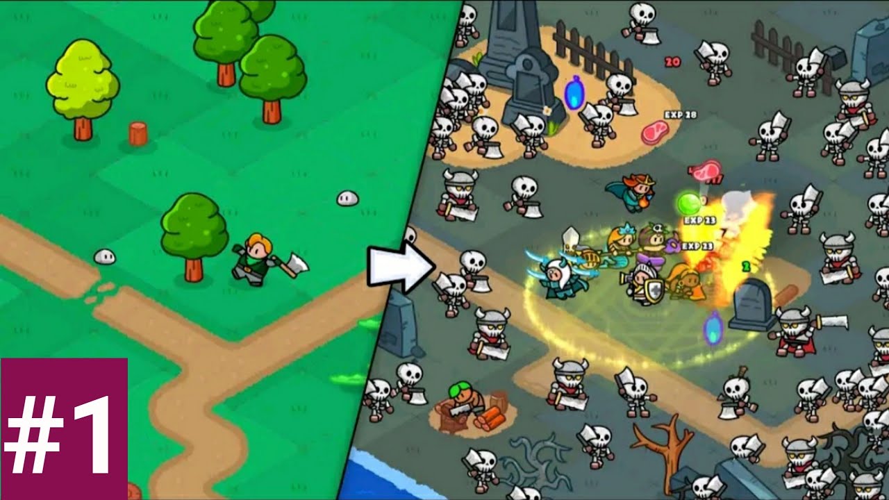 Rumble Heroes - Android & iOS gameplay walkthrough part 1