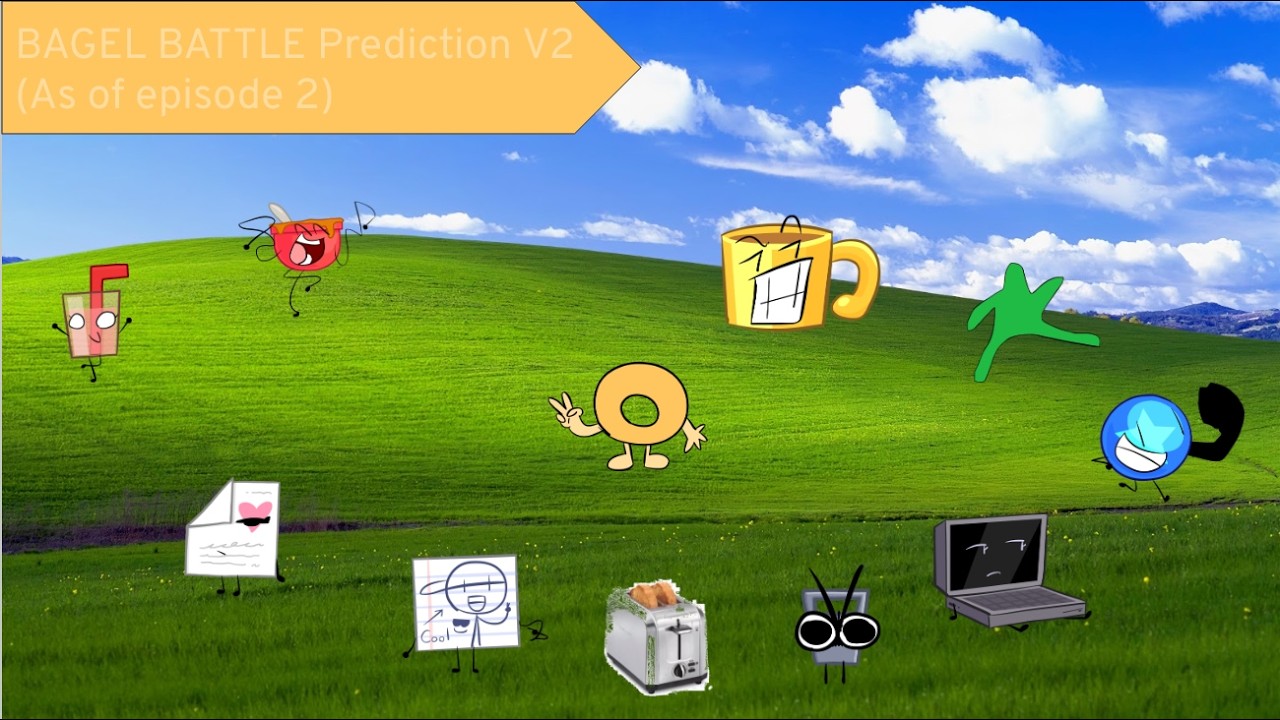 BAGEL BATTLE Prediction V2 (As of episode 2)