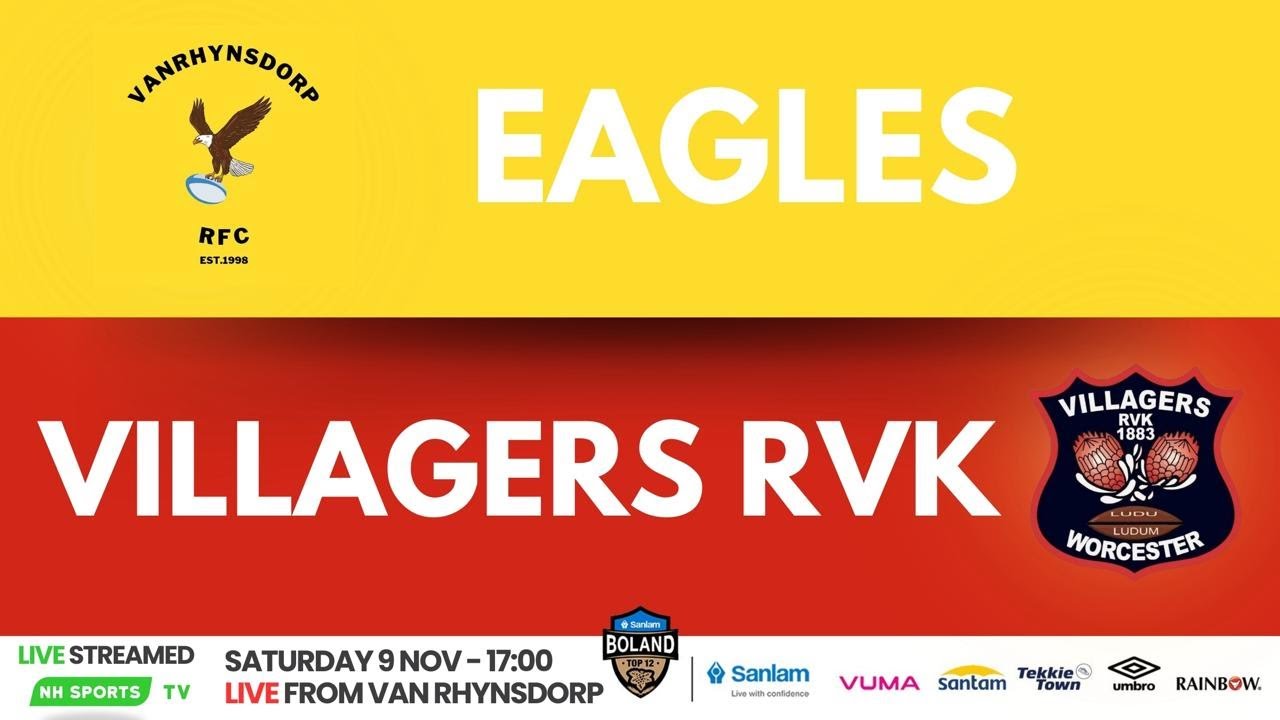 Vanrhynsdorp Eagles vs Villagers | Sanlam Boland Top 12