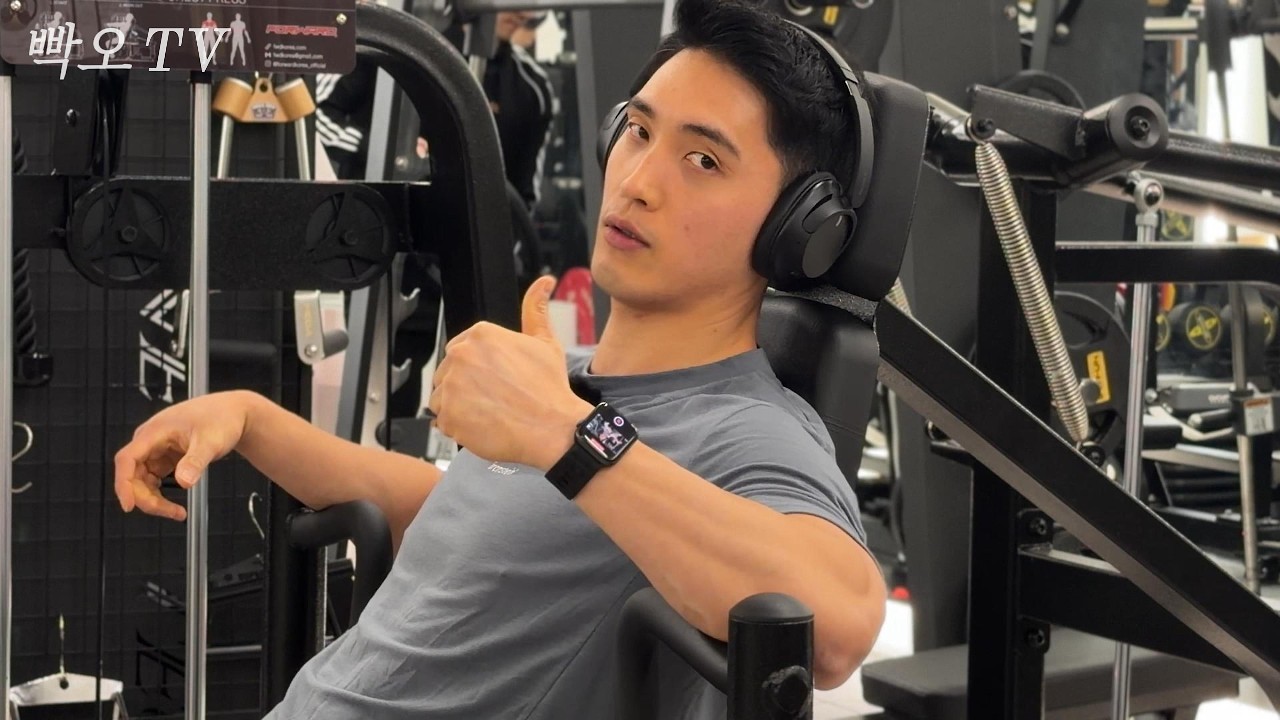 (GYM VLOG)가슴&어깨운동 6가지 | 펌핑극대화