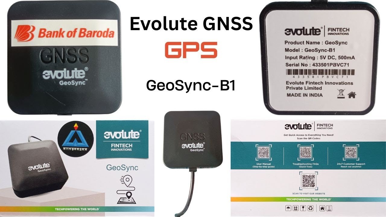 Evolute GeoSync-B1 GNSS GPS Receiver for BOB CSPs Available at ATMBAAZAR