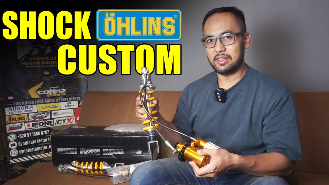 BUKA BUKAAN SHOCK OHLINS KAWASAKI VERSYS x 250 / 300 CUSTOM | bukan KW!! SUSPENSI MOTOR ADVENTURE!!!