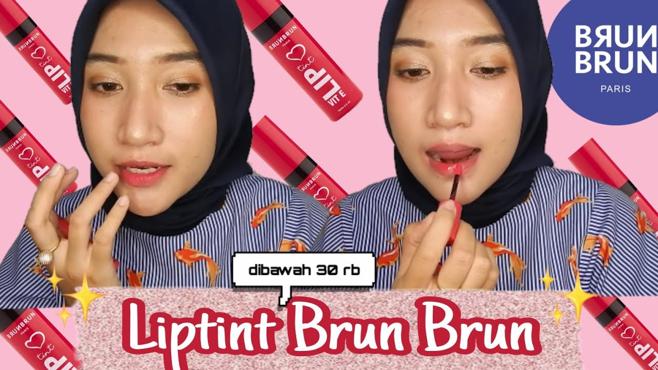 REVIEW LIPTINT BRUNBRUN | Brun Brun Lip Tint Berry (BBLTB)