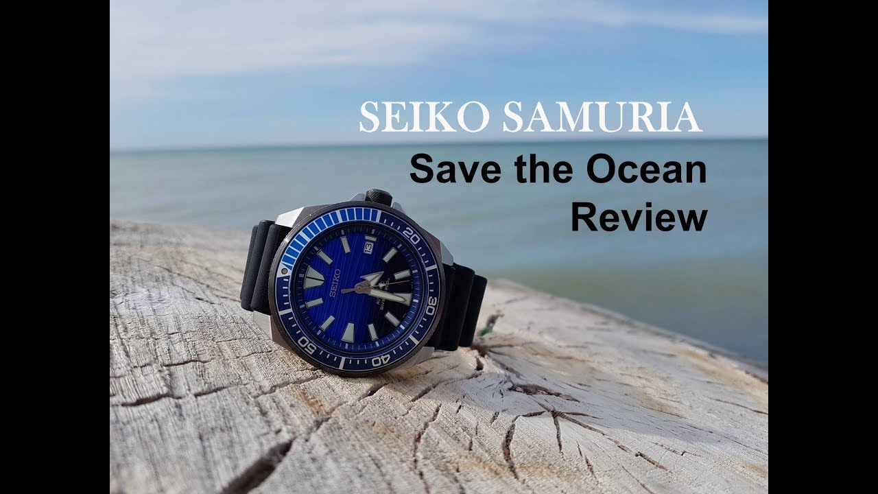 Seiko Samurai - Save the Ocean, Special Edition Review