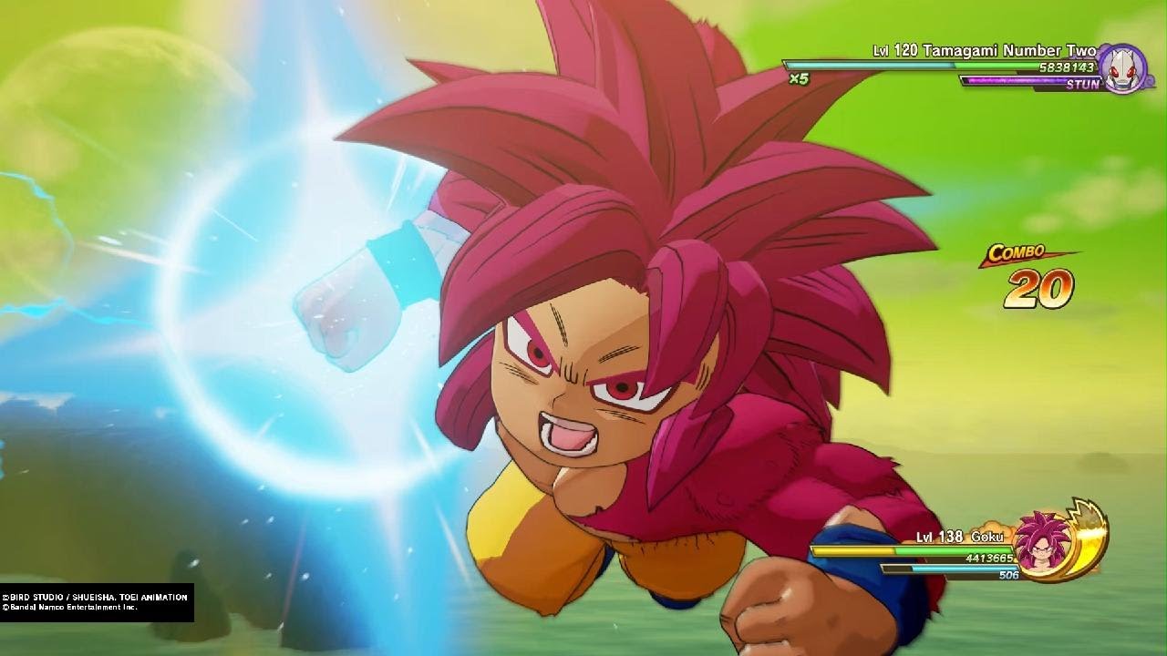 Goku vs. Tamagami No. 2 - DBZ Kakarot Daima DLC Part 2