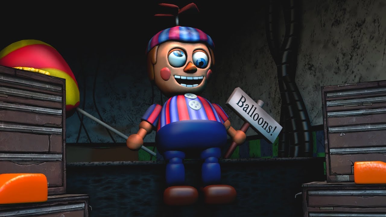 [FNAF Help Wanted] Repairing Balloon Boy Game-play Animation - Five Nights at Freddy's VR