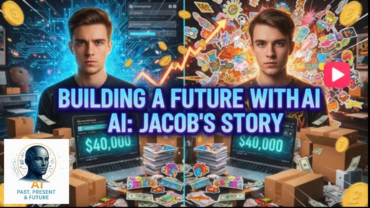 How Jacob Martin Made $40,000 With AI Stickers? - The Blueprint For Every Young Creator.