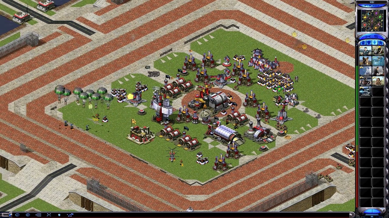Red Alert 2 | Extra Hard Ai | 7 Vs 1 | Stadium Map