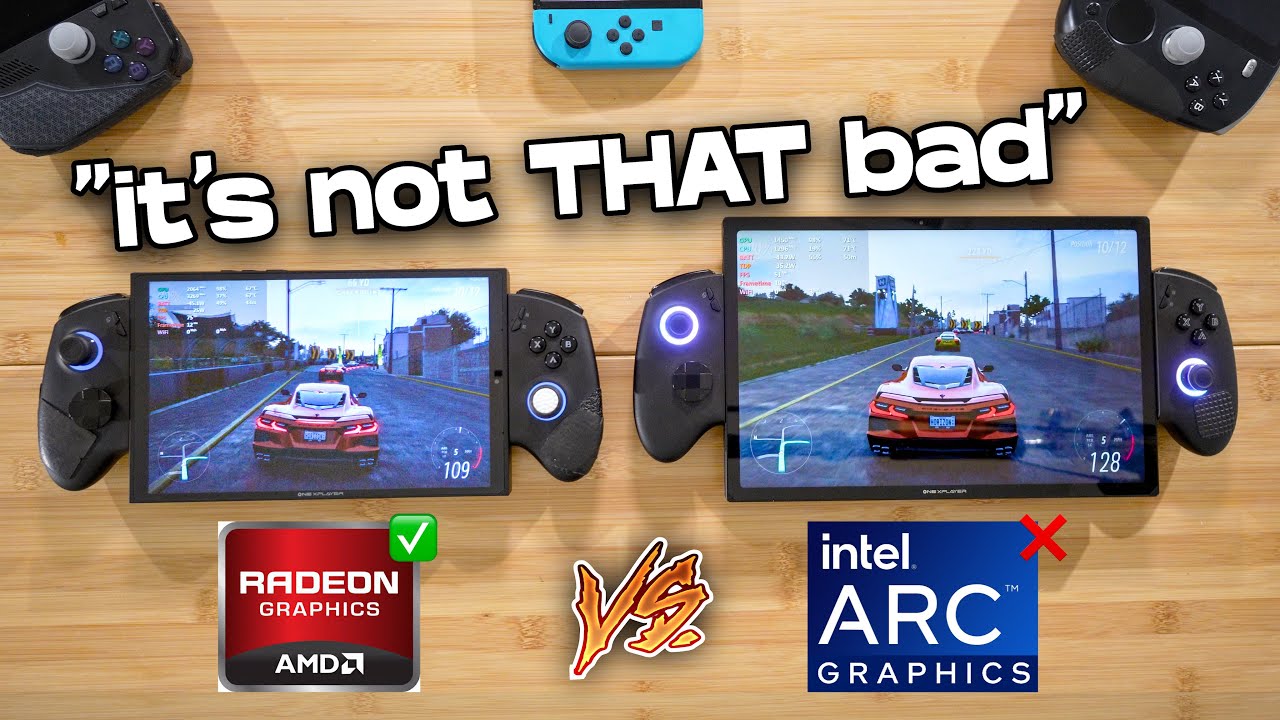 OneXplayer X1 против X1 Mini | Intel против AMD: всё ПЛОХО!
