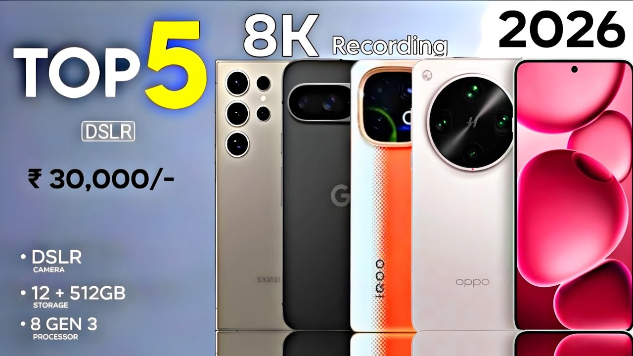 TOP 5 Best Phone under 30000 2026 | Flipkart Amazon republic day sale 2026
