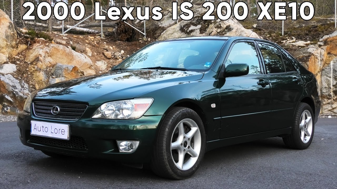 2000 Lexus IS 200 XE10 In-Depth Tour (4K) | Start Up, Exhaust, Exterior, Interior
