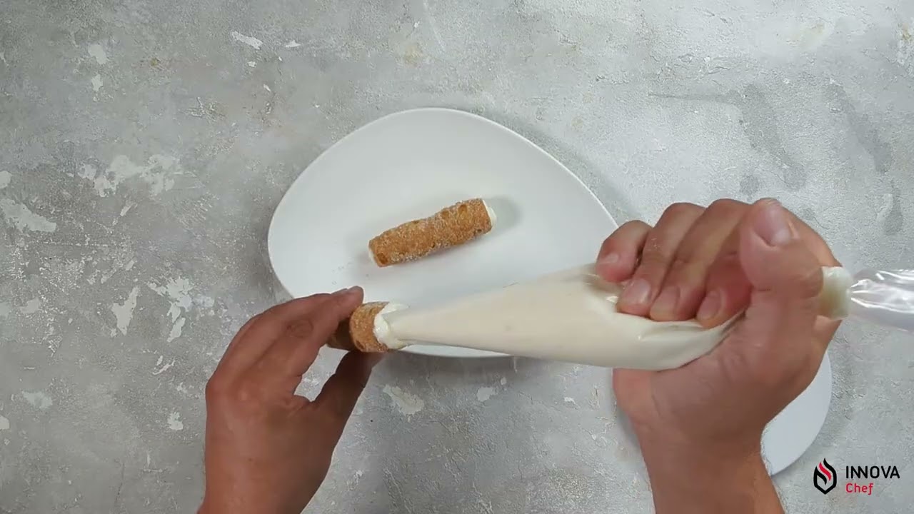 Arroz con leche con ca&ntilde;ita zamorana. Innova Chef