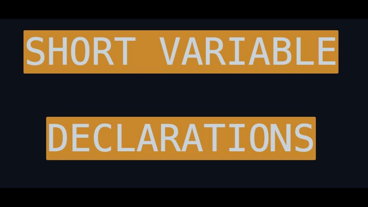 9.Go Programming for Beginners: Simplifying Code Using Short Variable Declarations #go #programming