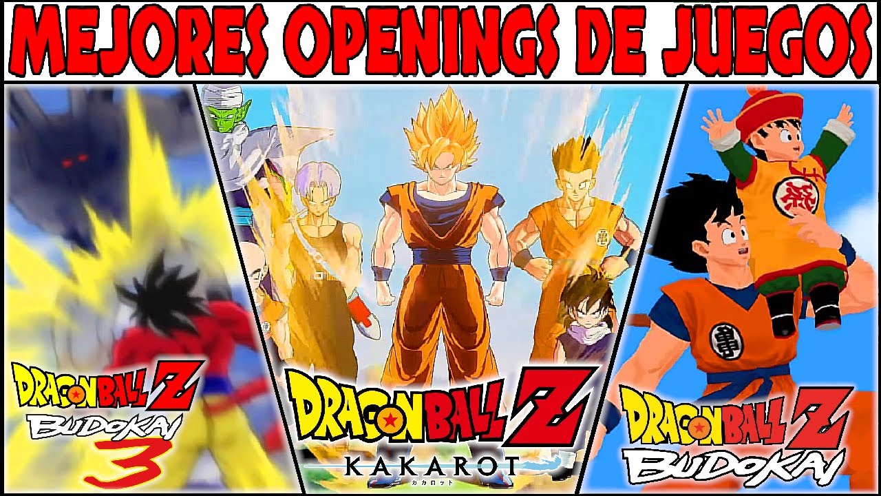 TIER LIST |  INTROS DE JUEGOS DE DRAGON BALL