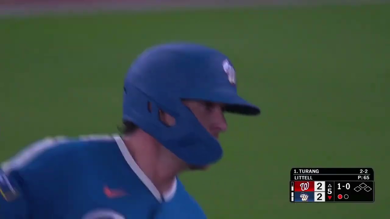Brice Turang's 3rd home run of the 2026 season and 2nd of the game