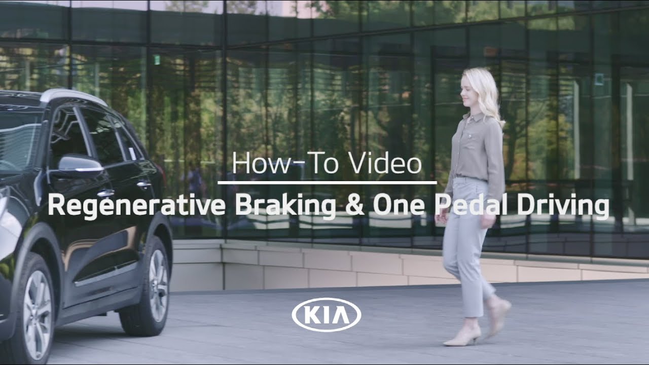 Regenerative Braking & One Pedal Driving｜e-Niro How-To｜Kia