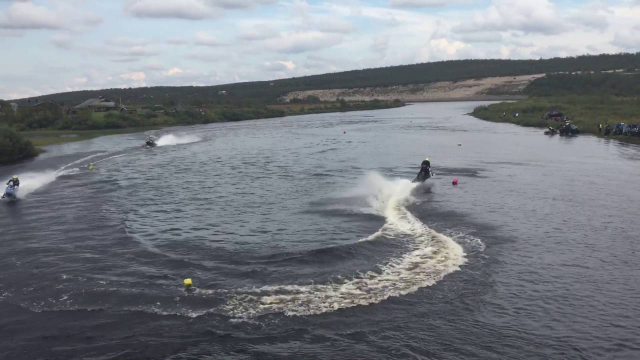 Oval Kautokeino vannkross 2016. Snowmobile