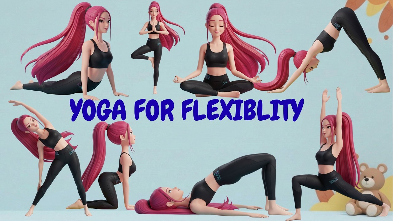 Kids Yoga for Flexibility | Improve Posture for Children | Fun Yoga for Kids