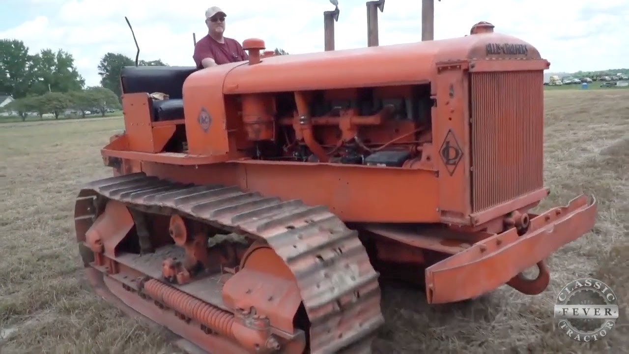 БОЛЕЕ 100 лошадиных сил! Гусеничный трактор Allis Chalmers LO 1935 года — классический тракторный...