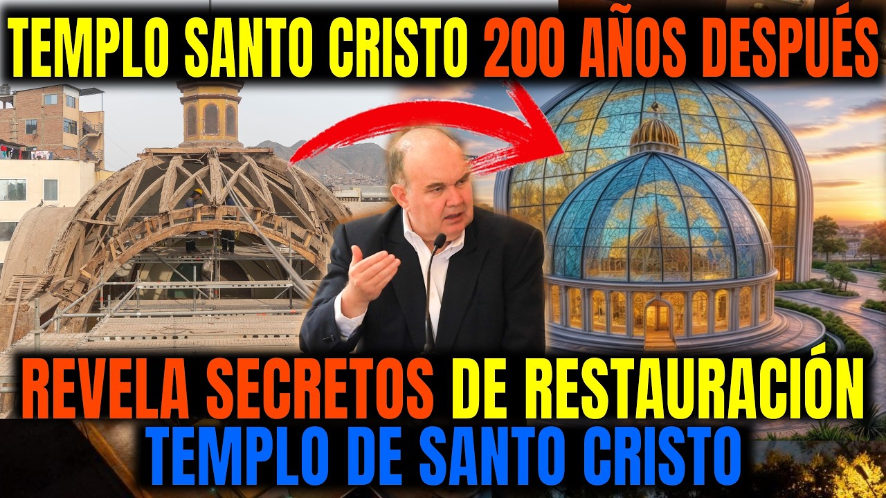 IGLESIA SANTO CRISTO ¡200 AÑOS DESPUÉS RENACE UNA JOYA! CORAZÓN HISTÓRICO DE BARRIOS ALTOS
