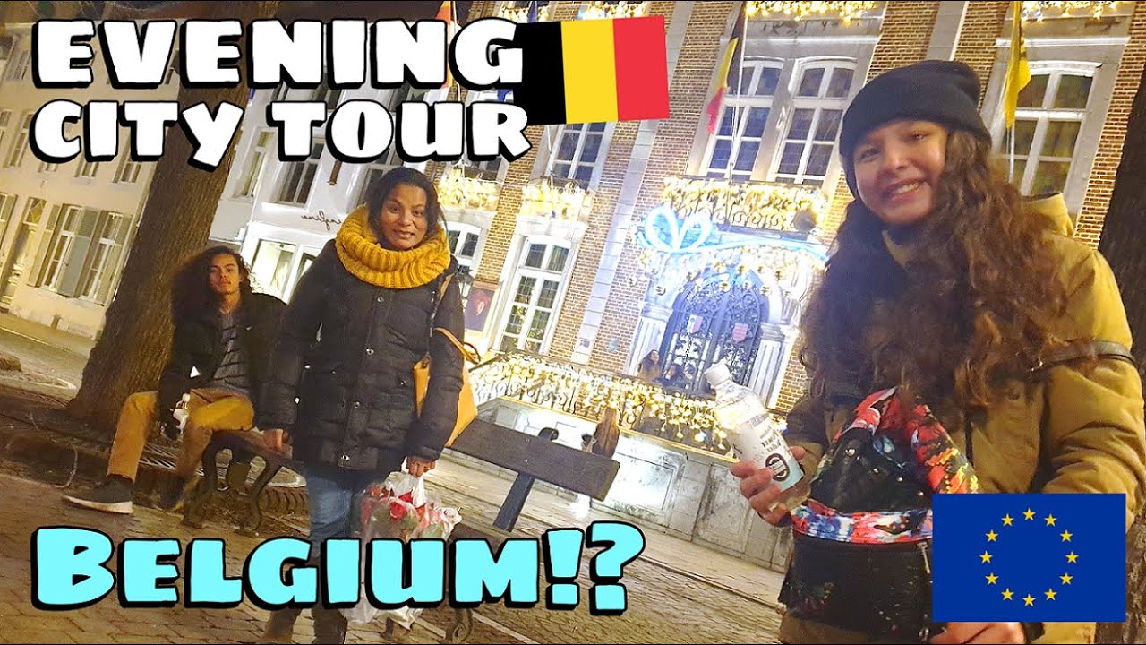 MAASEIK BELGIUM DURING CHRISTMAS TIME CITY TOUR! 🌴 The Hightrees 🌲 Family Vlog