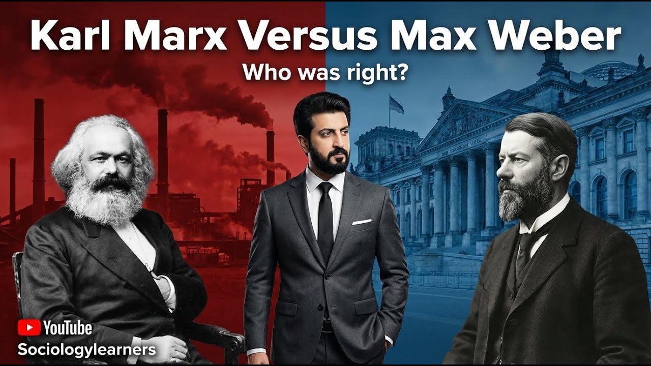 Karl Marx Versus Max Weber | Who is Right | Sociology