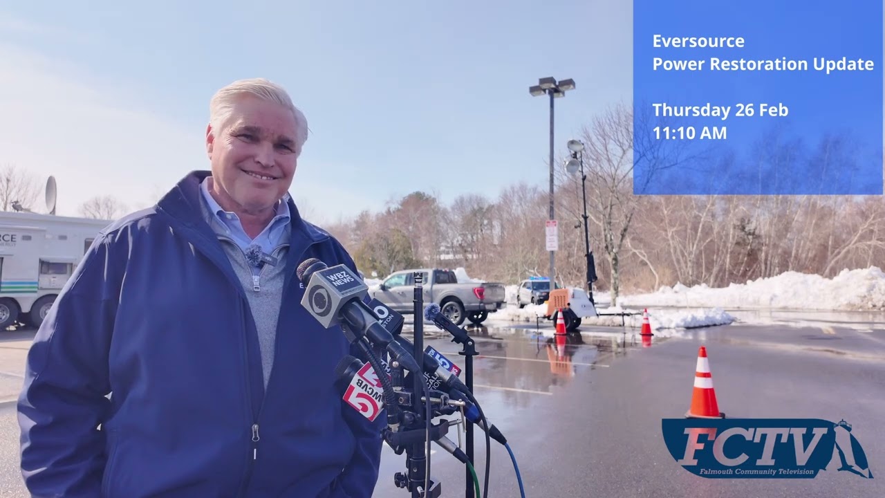 Eversource Forecasts Full Falmouth Power Restoration By Friday Evening